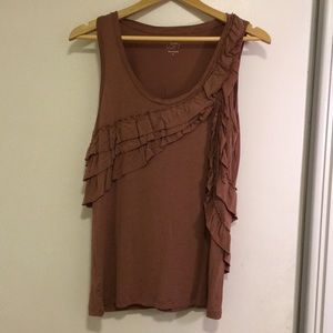 Loft sleeveless t-shirt. TWO FOR $20